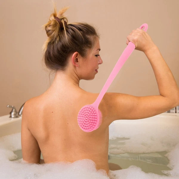 Bath Brush Exfoliating for Body Elderly Baby Back Wash Scrubber