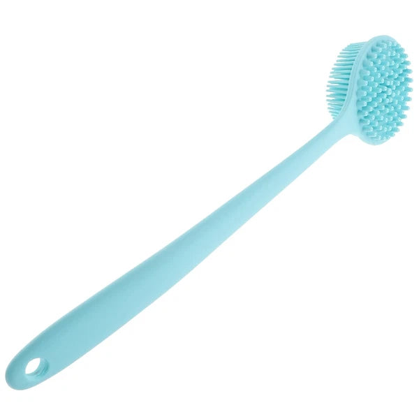 Long Handle Bath Brush Silicone Body Scrubber Exfoliator Brushes Elderly