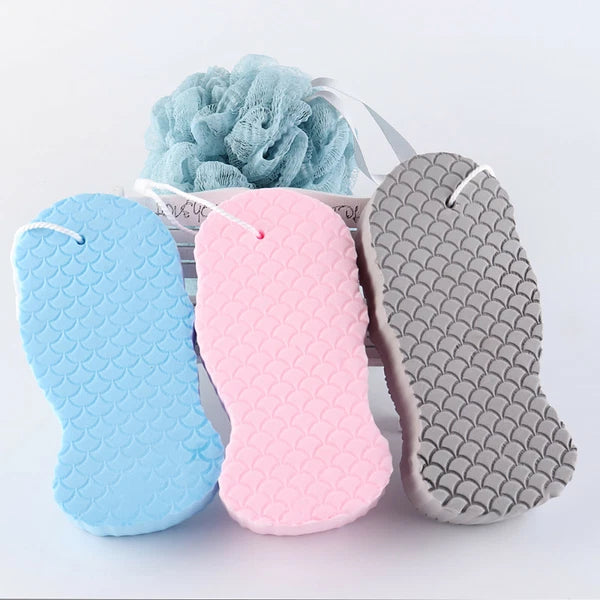 Exfoliating Ultra Soft Bath Body Shower Sponge Skin Friendly Massage Spa Brush