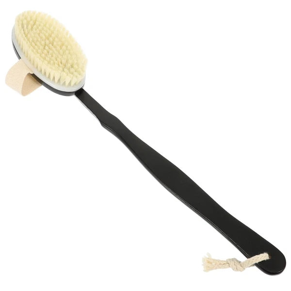 Bend Handle Bath Brush Back Exfoliator Long Handled Shower for Body