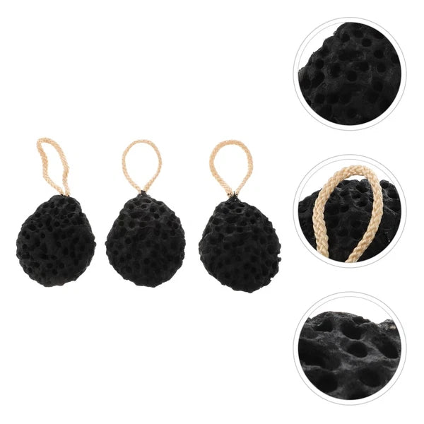 2 PCS Sponge Bath Wipe Exfoliating Shower Body Scrubber