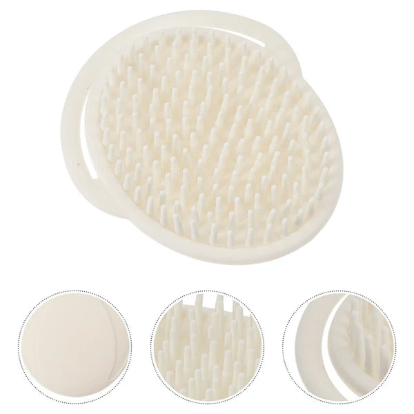 Bathing Hair Brush Newborn Child Handheld Infants Shower Silicone Baby