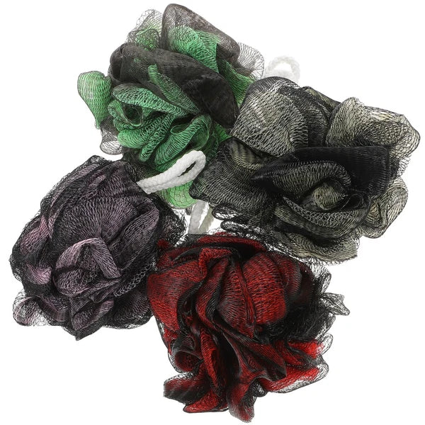 4 Pcs Back Shower Multi-functional Exfoliating Bath Brush