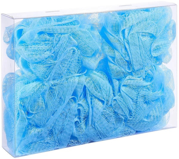 5 X Shower Ball Mesh Bath Flower Body Scrubber Brush Exfoliating Puff Sponge