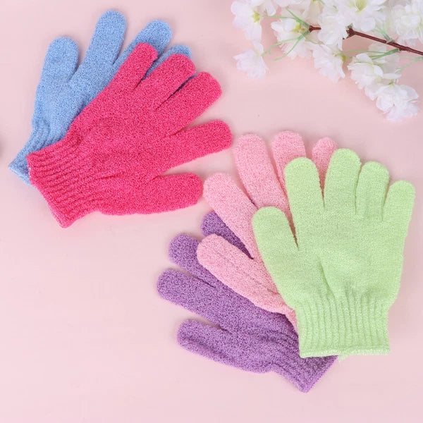 30 Pcs Exfoliating and Scrubbing Gloves Bathroom Body Wash Mitts