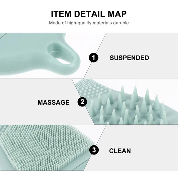 Facial Cleansing Massage Brush Skin Exfoliating Bath Brushes for Shower