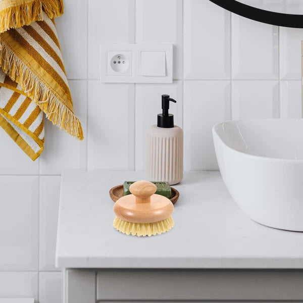 Exfoliating Bath Scrubber Lymphatic Drainage Massager Skin Exfoliator Brush