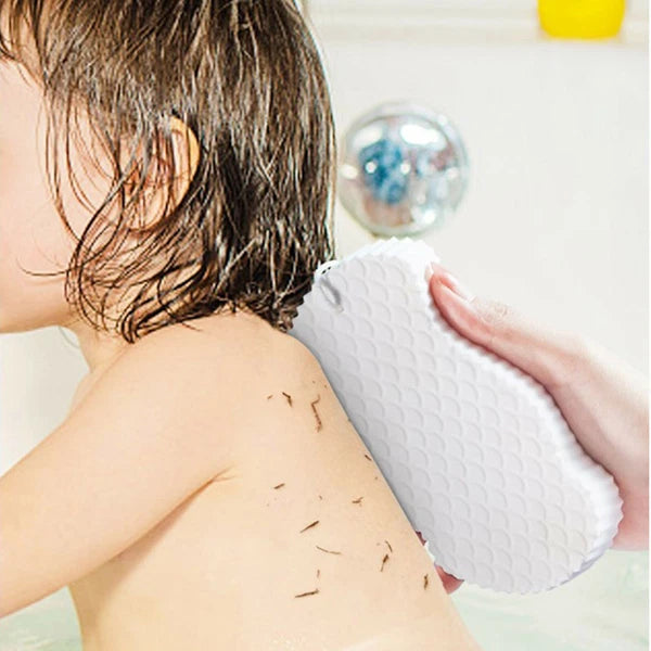 Exfoliating Ultra Soft Bath Body Shower Sponge Skin Friendly Massage Spa Brush