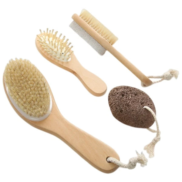 Cleaning and Dead Suit Body Dry Brush Scrub Scrubber Exfoliator