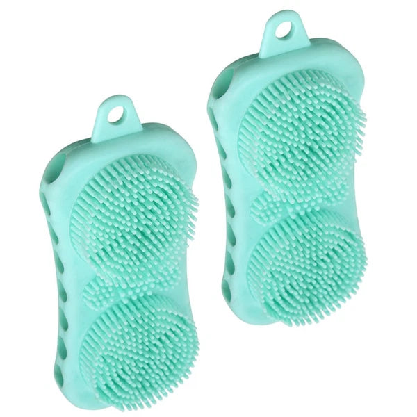 2 Pcs Shampoo Brush Massager Bath Brushes Baby Tool