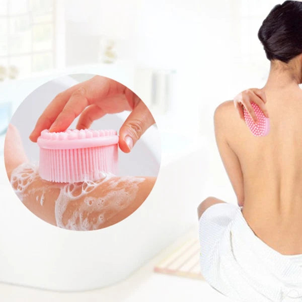 Bath Brush Body Exfoliator Scrubber Man Silicone Shower Exfoliating for