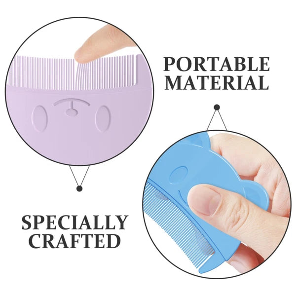 4 Pcs Baby Comb Men and Women Bath Brush for Newborns Brushes Cradle Cap