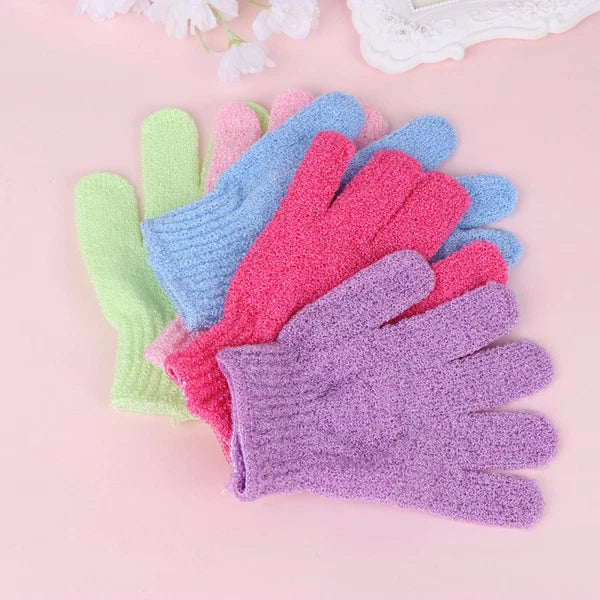 30 Pcs Exfoliating and Scrubbing Gloves Bathroom Body Wash Mitts