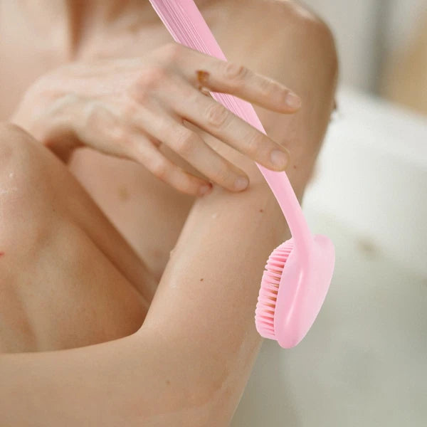 Back Rub Bath Brush Man Exfoliating Body Scrubber Brushes for Shower