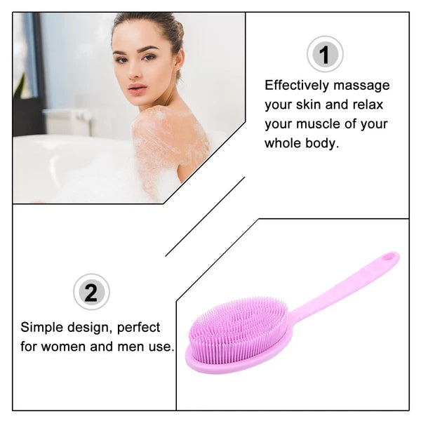 3 PCS Bath Brush Miss Shower Scrubbing Bathing Brushes Women for