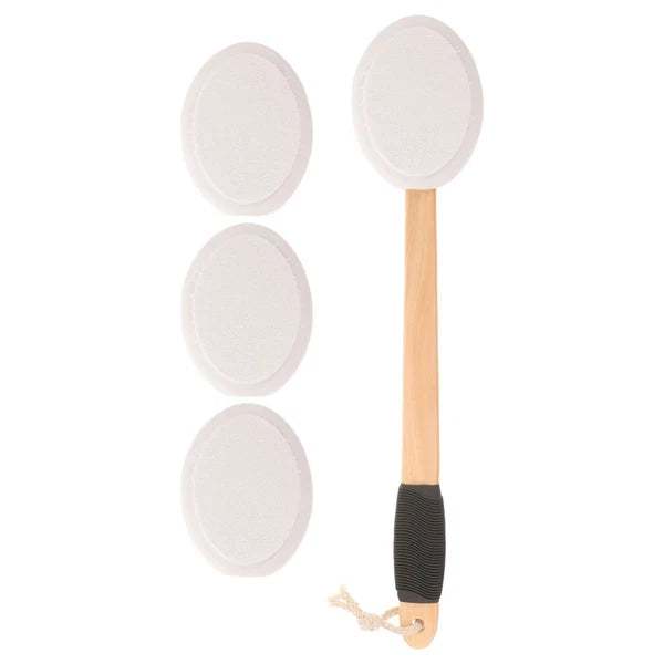 Anti-slip Bath Brush Set Man Miss Cream Back Applicator Moisturizer