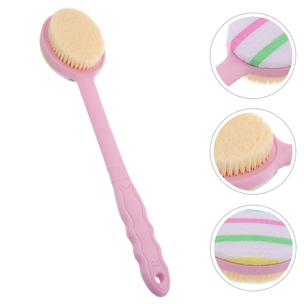 Bath Brush Accessories for Disabled People Body Exfoliator Scrubber