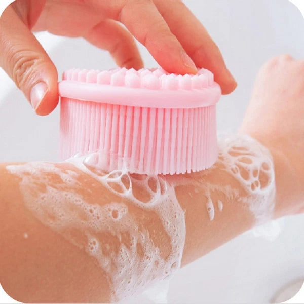 Bath Brush Body Exfoliator Scrubber Man Silicone Shower Exfoliating for
