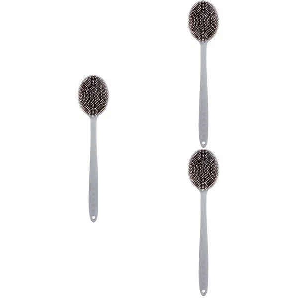 3 pcs  Bath Brush Body Massage Brush Bathroom Shower Brush Whole Body Scrubber