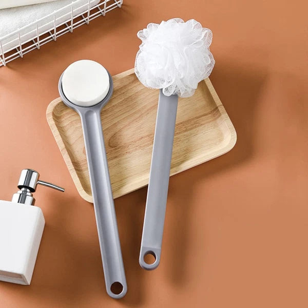 Bath Ball Brush Child Back Scrubber for Shower Exfoliating with Handles