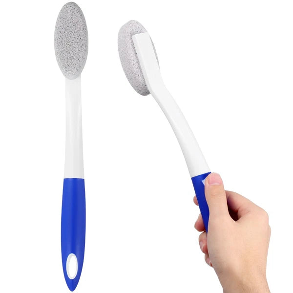 Remove The Foot Skin Pumice Stone Body Brush Elderly Long Handled Scrubber