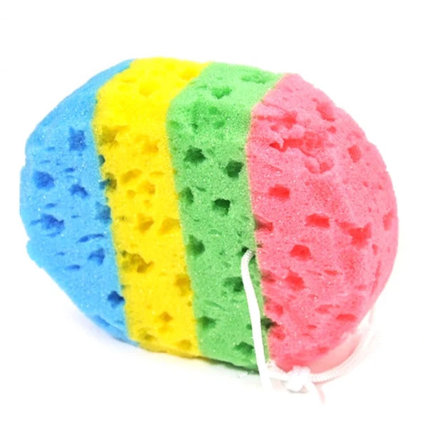 2 Pcs Seaweed Bath Sponge Miss Sponges Exfoliating for Shower Body Wash