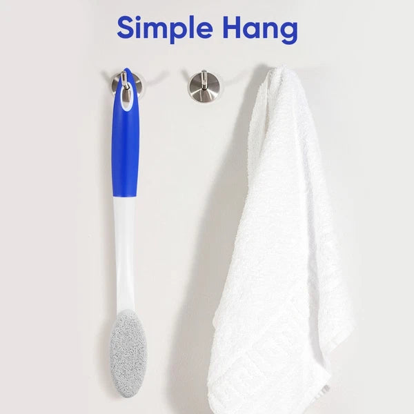 Remove The Foot Skin Pumice Stone Body Brush Elderly Long Handled Scrubber