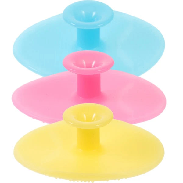 Baby Bath Brush Gentle Cleanser Cleansing Silicone Scrubbers Shower