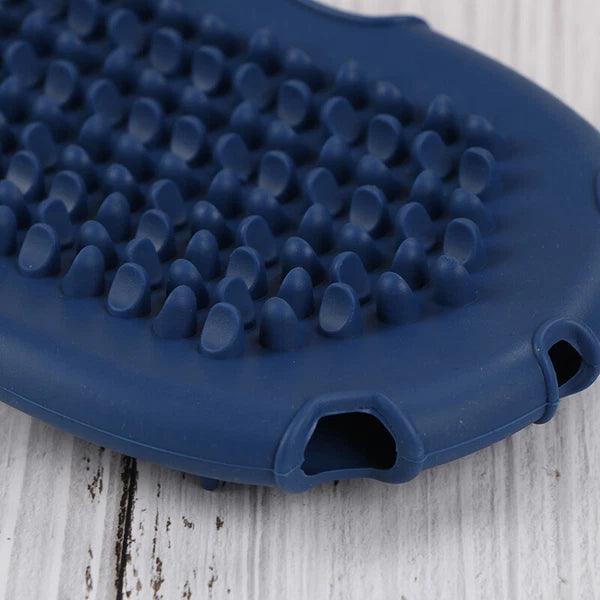 1Pc Silicone massage scrub gloves for peeling body bath brush exfoliating glo Yf