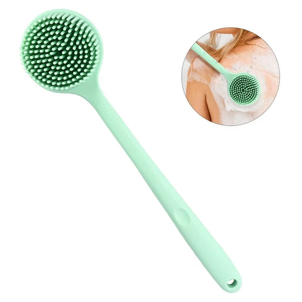 Bath Brush Man Silicone Exfoliator Skin Scrubber Back for Shower