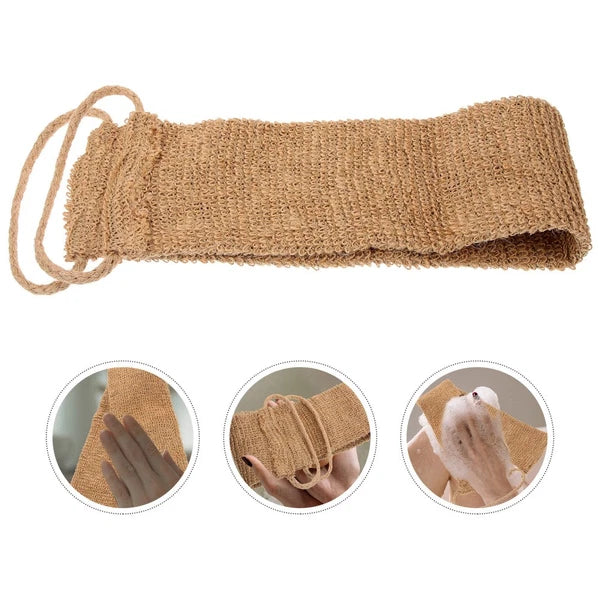 Exfoliating Bath towel Shower Back Brush Exfoliating Back Scrubber Shower Bath L