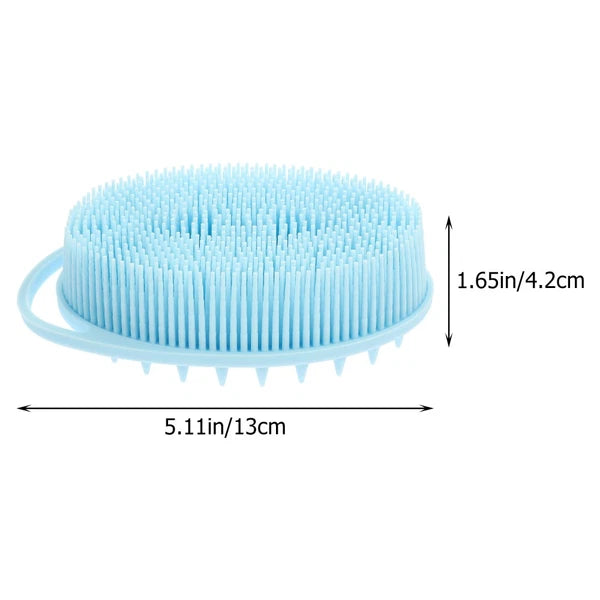 Bath Child Bathing Scrubber Double-sided Silicone Cleaning