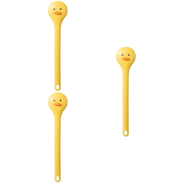 Set of 3 Bath Brush Shower Exfoliator Scrubber Wall-mounted Intelligent