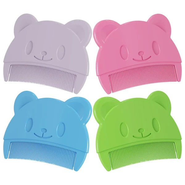 4 Pcs Baby Comb Men and Women Bath Brush for Newborns Brushes Cradle Cap