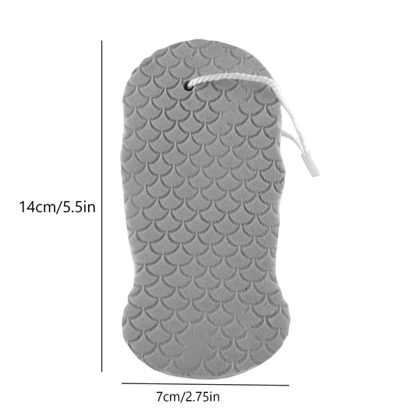 Exfoliating Ultra Soft Bath Body Shower Sponge Skin Friendly Massage Spa Brush