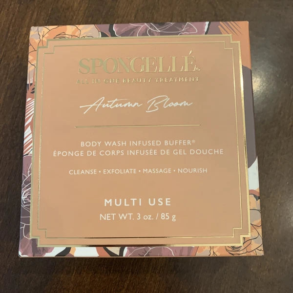 Set Of 2 Spongellé Multi-Use Body Wash Infused Buffer In Autumn Bloom