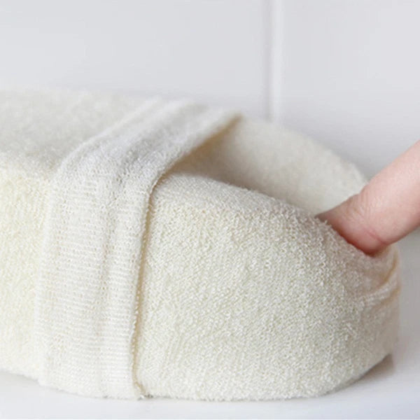 3pcs Loofah Bath Brush Body Scrubber Natural Exfoliator for Men Women