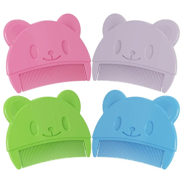 4 Pcs Baby Comb Men and Women Bath Brush for Newborns Brushes Cradle Cap