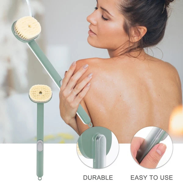 Long Handle Scrub Brush Man Bath Shower Body Scrubber Exfoliating