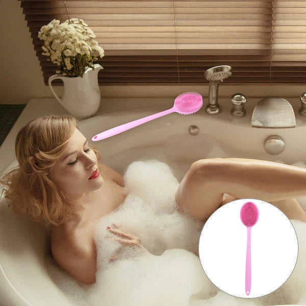 2 Pieces Bath Brush Shower Scrubber for Bathing Supplies