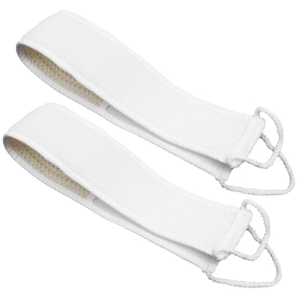 2 Pcs Shower Strap Shower Brush Bath Pouf Shower Puff Shower Loofah
