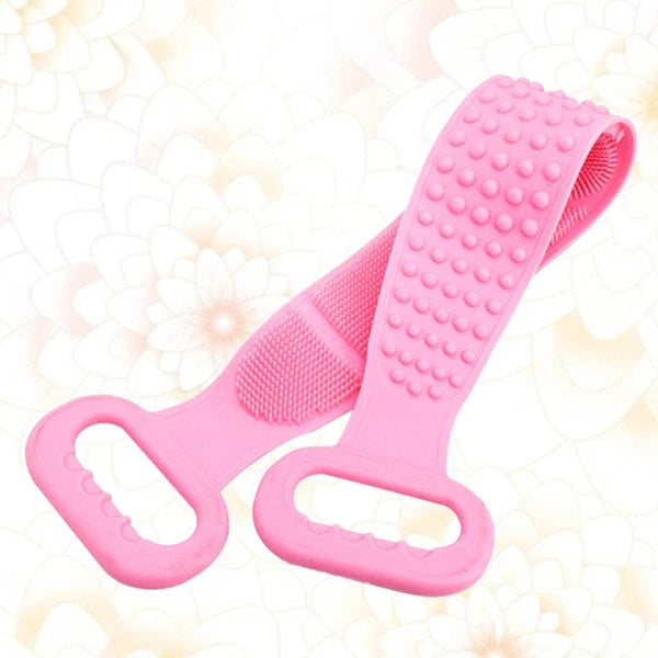 Bath Brush Back Scrubbing Body Exfoliating Tool Silicone Scrubber