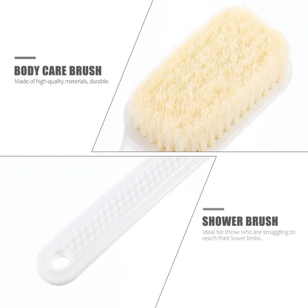 Back Scrub Brush Bath Shower Body for Bathroom Scrubber with Long Handle