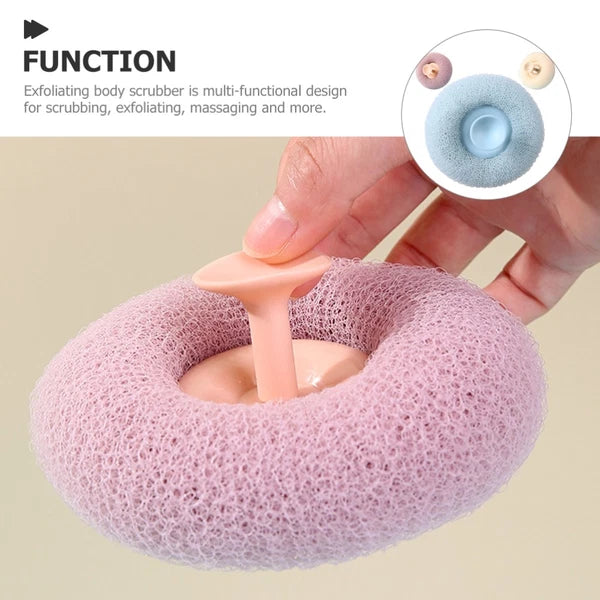 3 Pcs Bath Brush Shower Exfoliator Miss Bathroom Exfoliating Scrubber