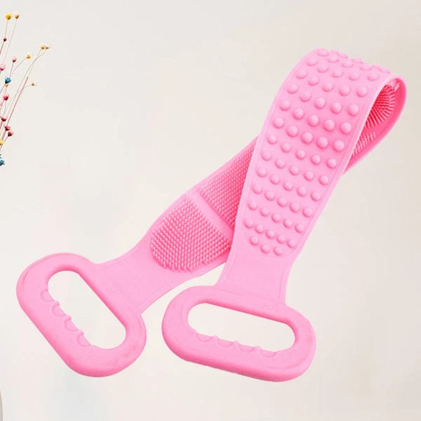 Bath Brush Back Scrubbing Body Exfoliating Tool Silicone Scrubber