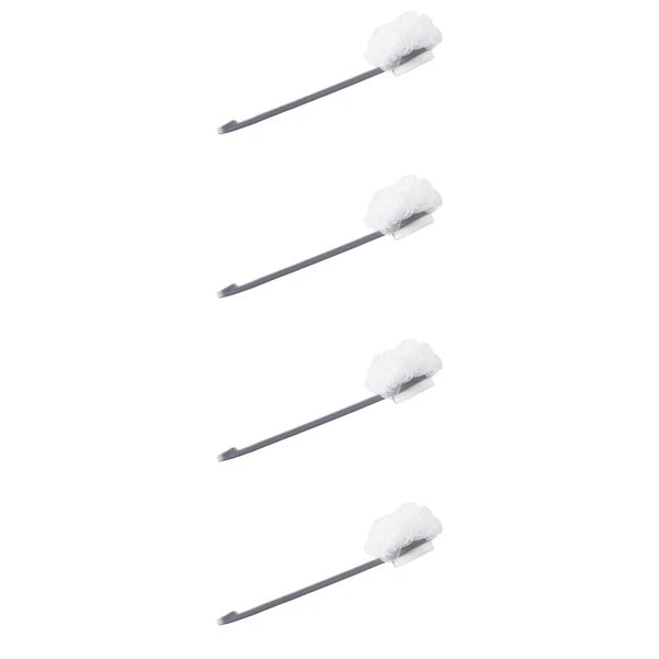 Set of 4 Bath Ball Brush Child Back Scrubber Exfoliating with Handles