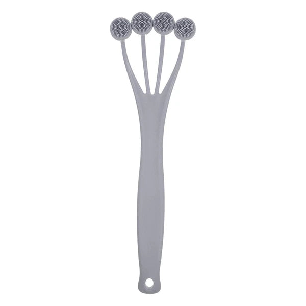 2 Pieces Exfoliating Bath Brush Cleaning Massage Back for Shower