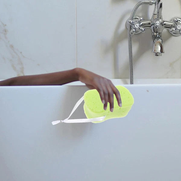 3 Pcs Bathing Cotton Ball Scrubber Body Shower Brush for Baby Sponge