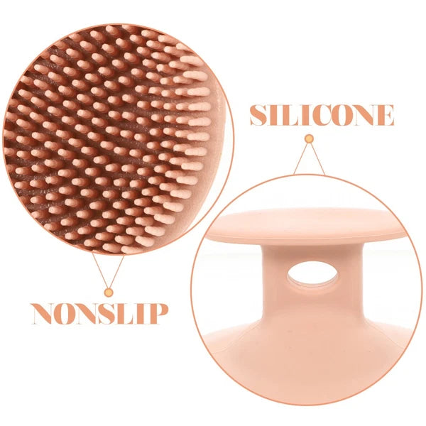 Bath Brush Exfoliating for Body Soft Silicone Scrubber