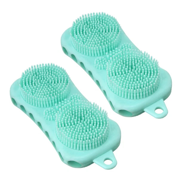 2 Pcs Shampoo Brush Massager Bath Brushes Baby Tool